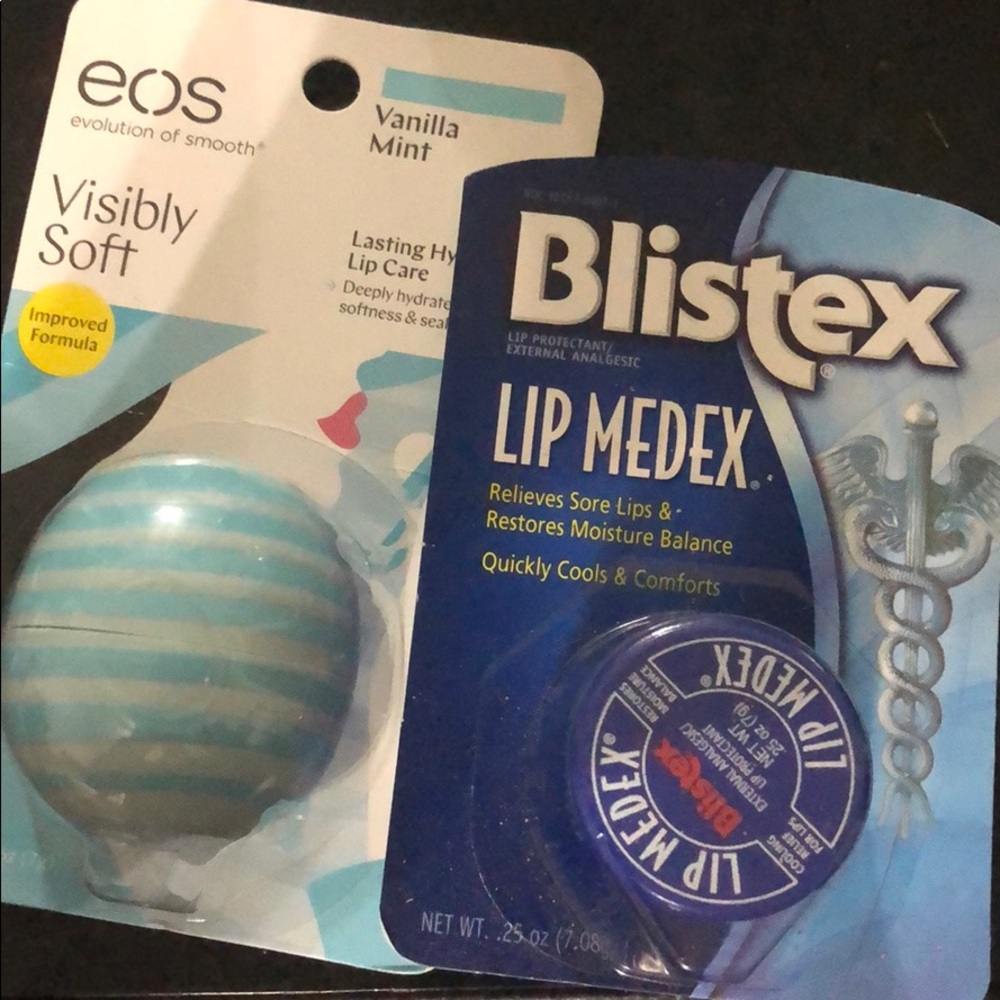 Dual lip balm